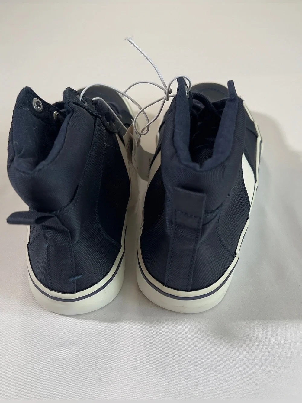 Old Navy Navy Canvas High-Top Sneakers for Kids